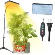Grow Lights for Indoor Plants with Stand,Simulate Tripod Stand with Timer-black