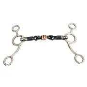 Reliable Stainless Steel Horse Bit Full Cheek Snaffle Bit with Copper Mouth