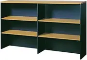 Mantone Overhead Hutch - 180cm - Select Beech/Ironstone