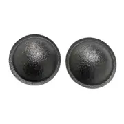 Pair 26mm Coated Fabric SPEAKER Dome DUST Caps Covers For Bass / Woofer Repair