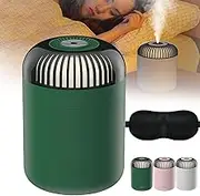 Dreamzy Humidifier, Dreamzy Humidifiers for Bedroom, Dreamzy Room Humidifier,dreamzy streaming light humidifiers,500ml Colorful Night Light Large Capacity Hydrating Mist Humidifier (1green)