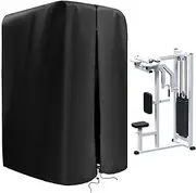 162.56x106.68x101.6cm Pull Up Dust - 420D Oxford Cloth Pull Up Station - Replacement Dustproof, Waterproof Protective For Gym Station & Home Exercise Equipment