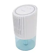(White EU Plug)Dehumidifier For Home 1L Water Tank Quiet Dehumidifier For US