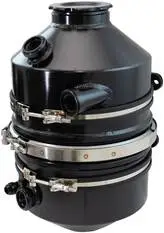 Aeroflow Dry Sump Tank 16" X 9" 3 Gal 406mm X 228mm 11.3L Black - AF77-1053BLK