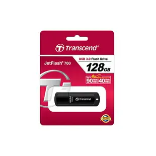 Transcend 創見 USB3.1 128GB JetFlash700/730 隨身碟 128G【APP下單最高22%點數回饋】