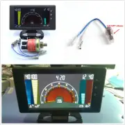 5" 6in1 Multifunctional Car Tachometer Volt Clock RPM Water Temp Oil Press Meter (for: Peugeot)