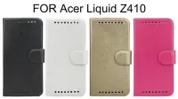 在飛比找Yahoo!奇摩拍賣優惠---庫米--Acer Liquid Z410 金沙系列側翻皮