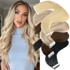 THICK Tape in 100% Real Remy Human Hair Extensions Invisible Skin Weft CLEARANCE