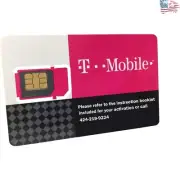 USA Unlimited Talk Text Data 4G/LTE SIM Card 30-Day Plan - Quick Activation
