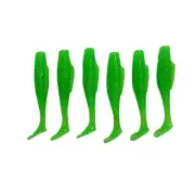 Stable Swing Soft Plastic Fishing Lure 6pcs Paddle Tail Swimbait 2 3g Weight