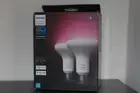 Philips Hue White and Color Ambiance Bluetooth 85W Smart LED Bulb (2-Pack)