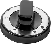 Totority Gas Cooker Control Knob High Temperature Resistant Replacement Knob for Stoves Griddles Cooktops Stylish Design Easy Installation