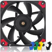 NOCTUA Noctua 120mm NF-A12x15 PWM 1850RPM Chromax Black Fan, 15mm Slim [NF-A12x15-PWM-CH-BK-S]