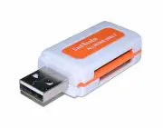 All In One Micro SD to USB Multi-Card Memory Card Adapter Reader Supports 256GB