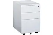 SUMMIT METAL MOBILE PEDESTAL 2 Drawer 1 file