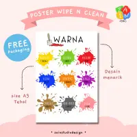 在飛比找蝦皮購物優惠-兒童海報彩色系列 02 海報學習 PAUD 幼兒園教育