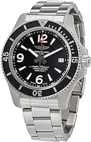 Mens Breitling Superocean 42mm Watch 500 Meter Waterproof, bracelet