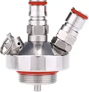 Keg Dispenser Connector, Beer Spear Keg Connector Stainless Steel Beer Spear Quick Coupler Stainless Steel Beer Spear Quick Coupler for Home Brew Marker Mini Keg Dispenser