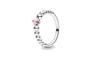 PANDORA JEWELS Mod. PINK STONE - RING - Size 58