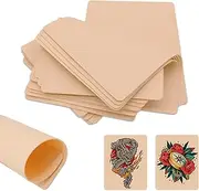Blank Tattoo Practice Skin - Combofix 20pcs Tattoo Skin Practice 7.4x5.6"Soft Silicone Double Sides for Microblading Tattoo Skin Tattoo Kit Tattoo Supplies Beginner & Experienced Tattoo Artist(20 Sheets)…