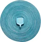round Placemats Set of 6 round Braided Place Mats 15 Inch Table Mats for Dining