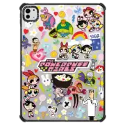 iPad Pro 11-inch (M4) iPad Impact Case The Powerpuff Girls Stickermania iPad Case