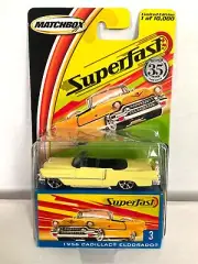 MATCHBOX SUPERFAST - 1956 Cadillac Eldorado - Yellow - 10,000 Made - 2005