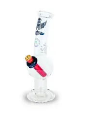 Bubbler 23cm Full Glass Smoking bonza Cone Piece, Stem Water Pipe Pourer Billy