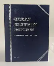 Whitman Great Britain Farthings 1902 - 1936 Coin Album British Book #9676