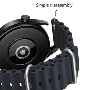 適用於三星 Galaxy Watch 3 的海洋錶帶 45 毫米 41 毫米 Gear S3 Active 2 錶帶 2