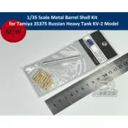 1/35 Scale Metal Barrel Shell Kit for Tamiya 35375 Russian Heavy Tank KV-2 Model