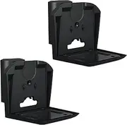 [Sanus] Speaker Wall Mount for Sonos Era 300™ - Swivel & Tilt Speaker Mount with Easy 15-Minute Install – Pair (Black) Sonos Speaker Mount