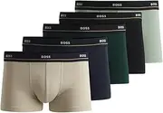 [BOSS] Essential Men's Trunks, Pack of 5