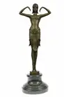 EXOTIC DANCER CHIPARUS BRONZE STATUE ART DECO NOUVEAU HOT CAST SCULPTURE STATUE