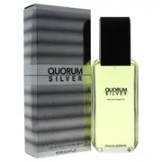 Quorum Silver by Antonio Puig for Men - 3.4 oz EDT Spray