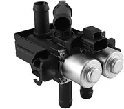 qzmty Heater Control Valve, Fit for Jaguar, S Type 2.7D 2004-2007 XR843549 XR822975 Water Valve Automotive Water Valve Automotive HVAC Heat Adjustment Valve
