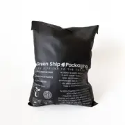 12" x 15" Compostable Black Shipping Mailer Bag 50 Pack Eco-Friendly
