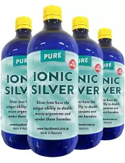 Colloidal/ionic Silver 4 x 1 Litre (Save $20)