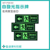 在飛比找蝦皮購物優惠-逃生指示燈 逃生指示牌 緊急出口 標識貼紙 MIT-PSE3
