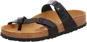 [Birkenstock] Mayari Birko Flor Sandals 5 B(M) US Women Patent Black