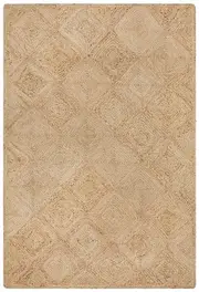 Atrium Hatch Natural Flat Weave Jute Rug