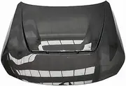 Compatible For BMW G87 M2 M2C Retrofitted Alpha-N AlphaN Dry Carbon Fiber Hood Opener Cover(Dry CARBON FIBER V2)