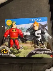 The Incredibles Nemesis Pack Mr Incredible & Syndrome Action Figure Set - NEW