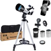 Telescope, 70Mm Aperture 400Mm Telescopes for Adults Astronomy Beginners, Fully