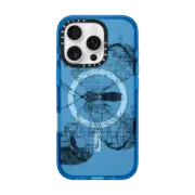 iPhone 16 Pro Impact Case MagSafe Compatible Butterfly Wanderlust Black and White