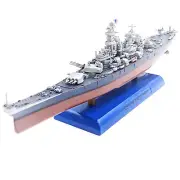 Alloy 1/1000 Scale WWII USS New Jersey BB-62 Battleship Model Toys Collection