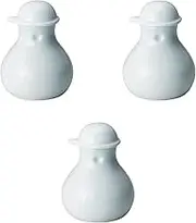 Set of 3 Torso Soy Sauce Sashi, 160cc [7.5 x 10 cm (160 cc)] | Jujiji Hasamiyaki Setomonohonpo