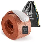 Recovery Tow Strap Heavy Duty 20 ft 100000 lbs - Tow Rope 6 m 55 US Tons for ...