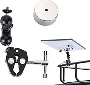 Starlink Mini Mount, Starlink Mini RV Ladder Mount, Starlink V4 Roof Mount, Adjustable clamp Mount for RV/Yacht/Camper/Balcony/Guardrail, Starlink Mini Portable Accessory Kit, with Adapter