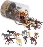 Terra by Battat Horses Assorted Miniature Horse Toys For Kids 3 60 Pc